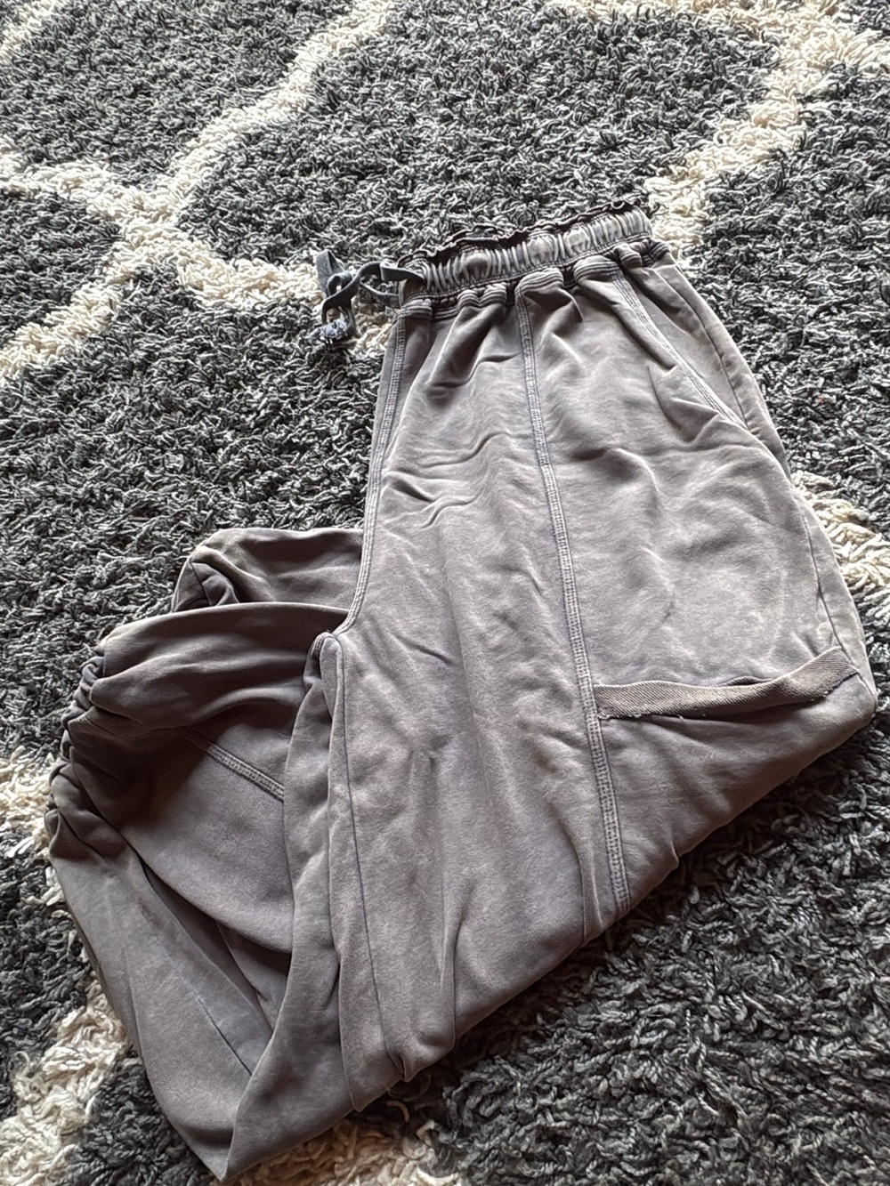 Women’s Drawstring Jogger Pants - Brown